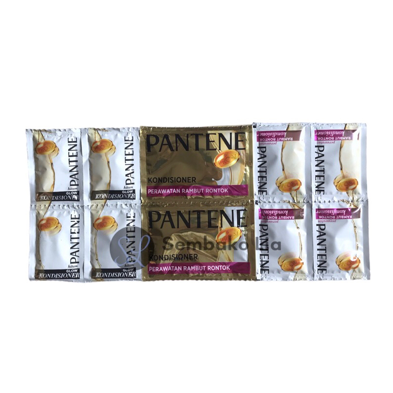 Jual Pantene Kondisioner Sachet 1 Renteng Isi 12 Sachet Kondisioner ...