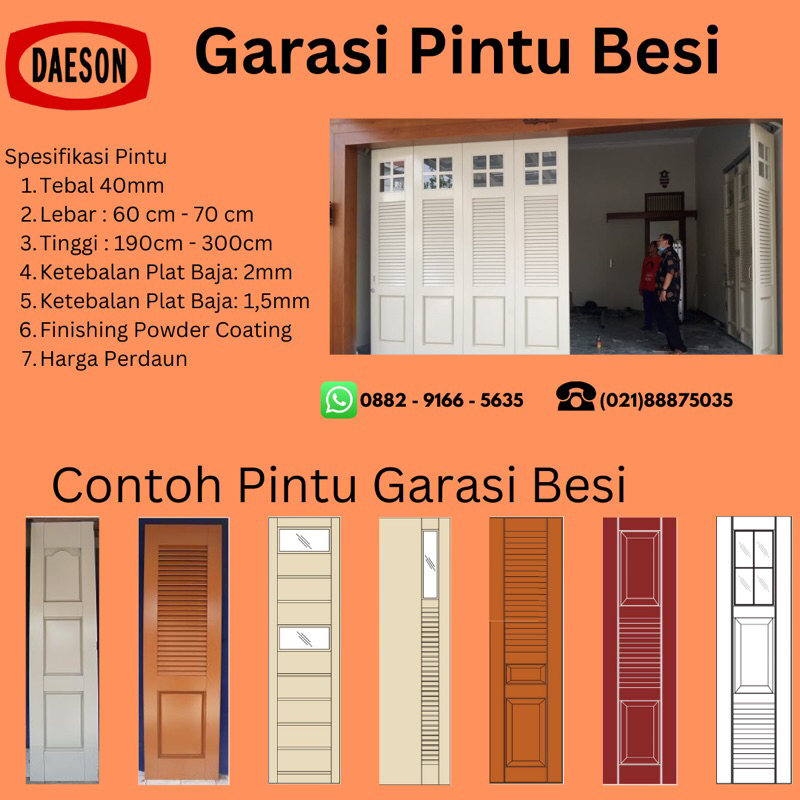 Jual Garasi Pintu Besi Shopee Indonesia