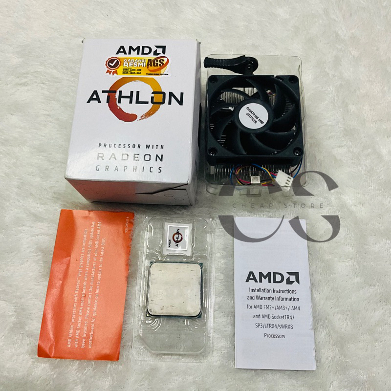 Jual AMD ATHLON 3000G RADEON VEGA 3 | Shopee Indonesia