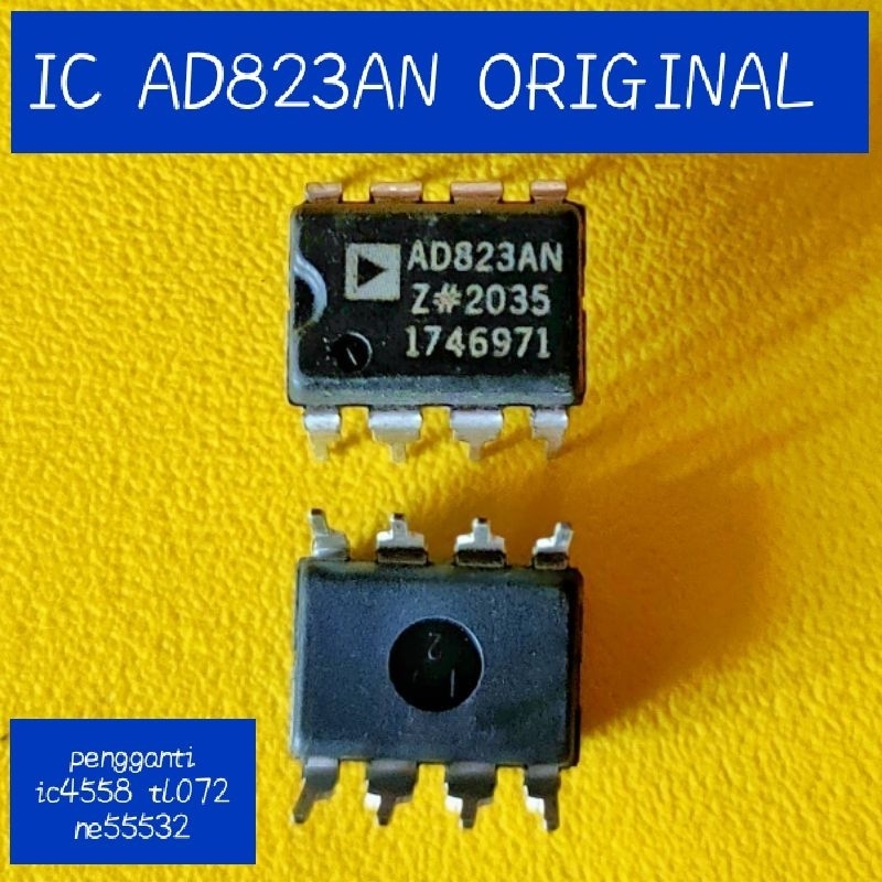 Jual IC AD823AN ORI pengganti IC 4558 tl072 ne5532 | Shopee Indonesia