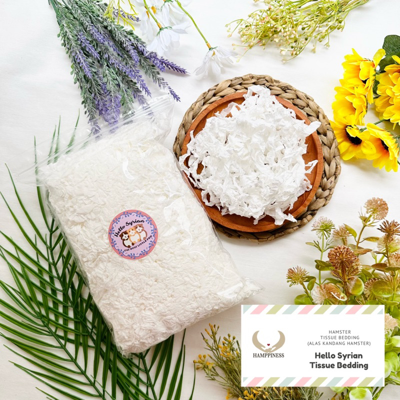 Jual Tissue Bedding Hello Syrian / Alas Kandang Hamster / Tissue