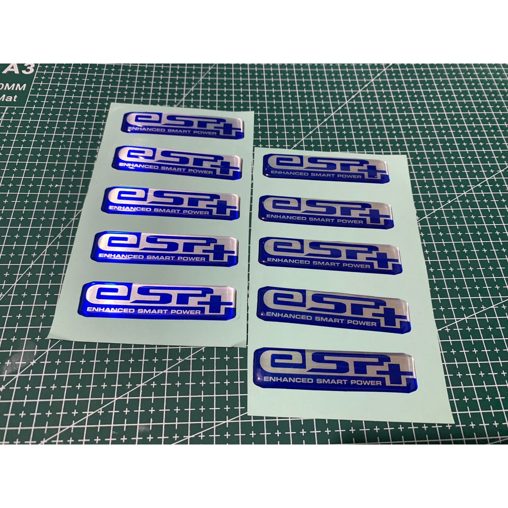Jual STICKER EMBLEM ESP+ TIMBUL 3D | Shopee Indonesia