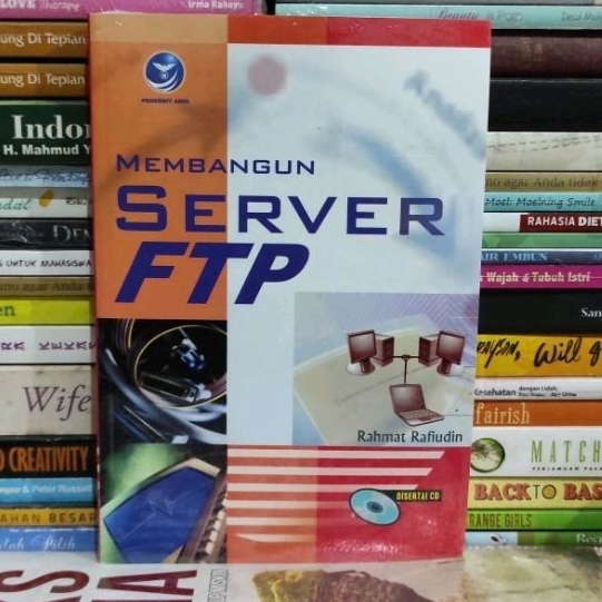 Jual BUKU ORIGINAL MEMBANGUN SERVER FTP DISERTAI CD RAHMAT RAFIUDIN ...