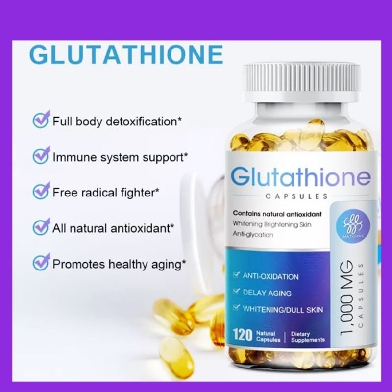 Jual IMATCHME GLUTATHIONE Kapsul 1000mg 120 Capsules | Shopee Indonesia
