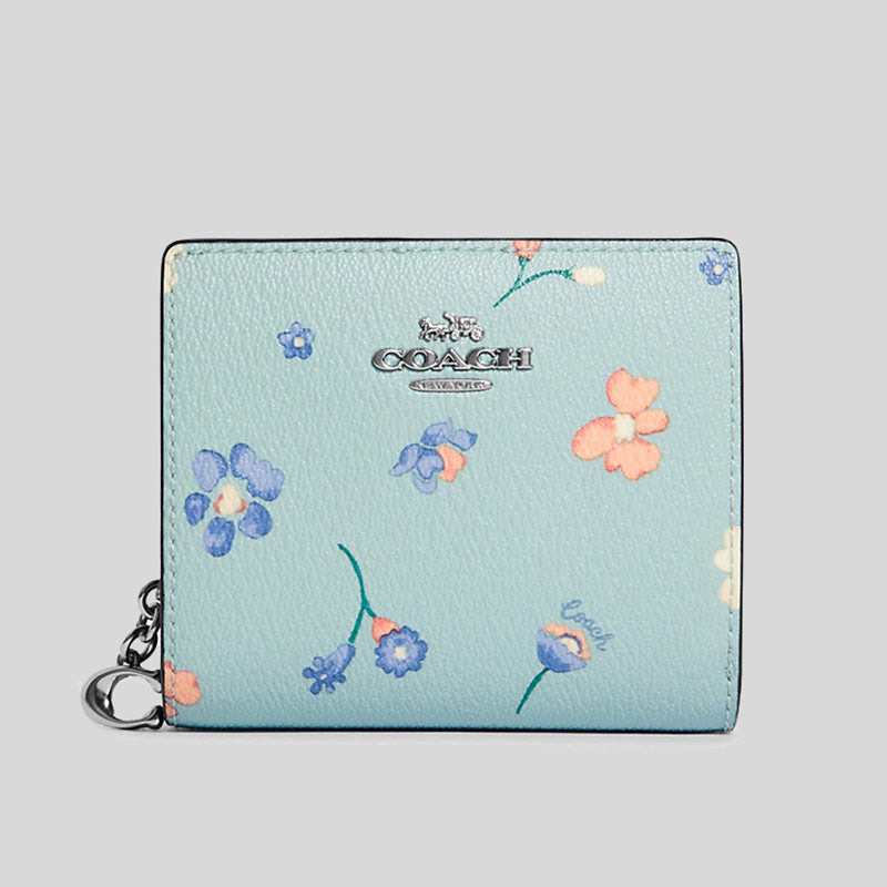 Snap Wallet store With Mystical Floral Print