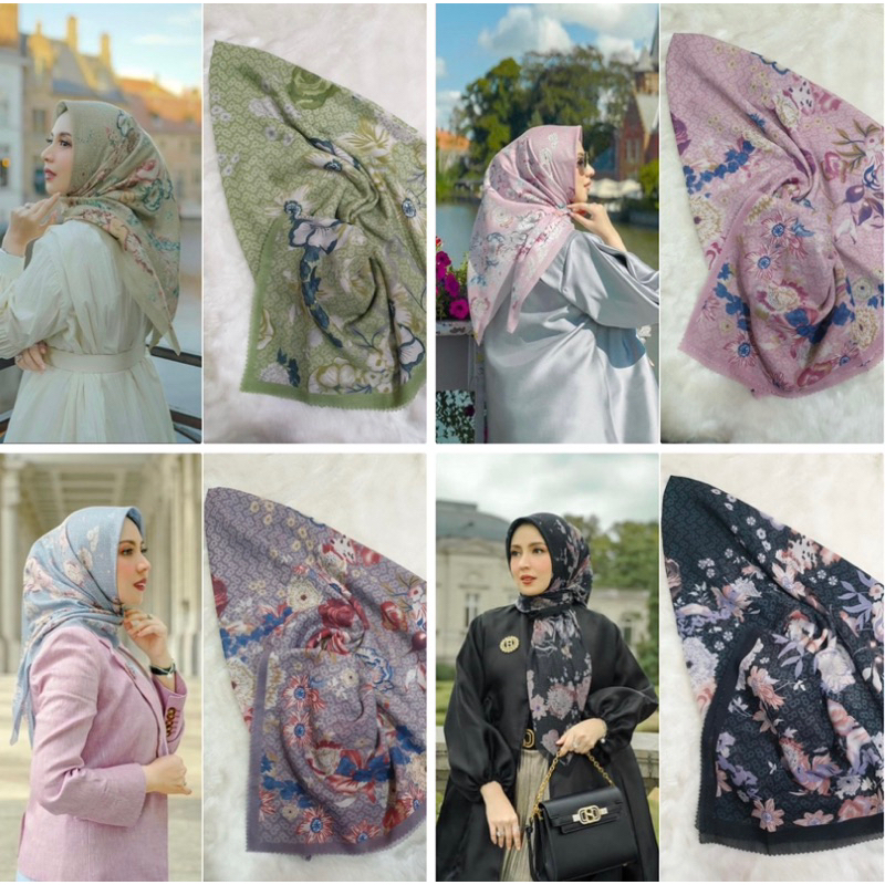 Jual Katalog 1 Jilbab Segi Empat Buttonscarves Terbaru Ala Ala Shopee Indonesia 0022