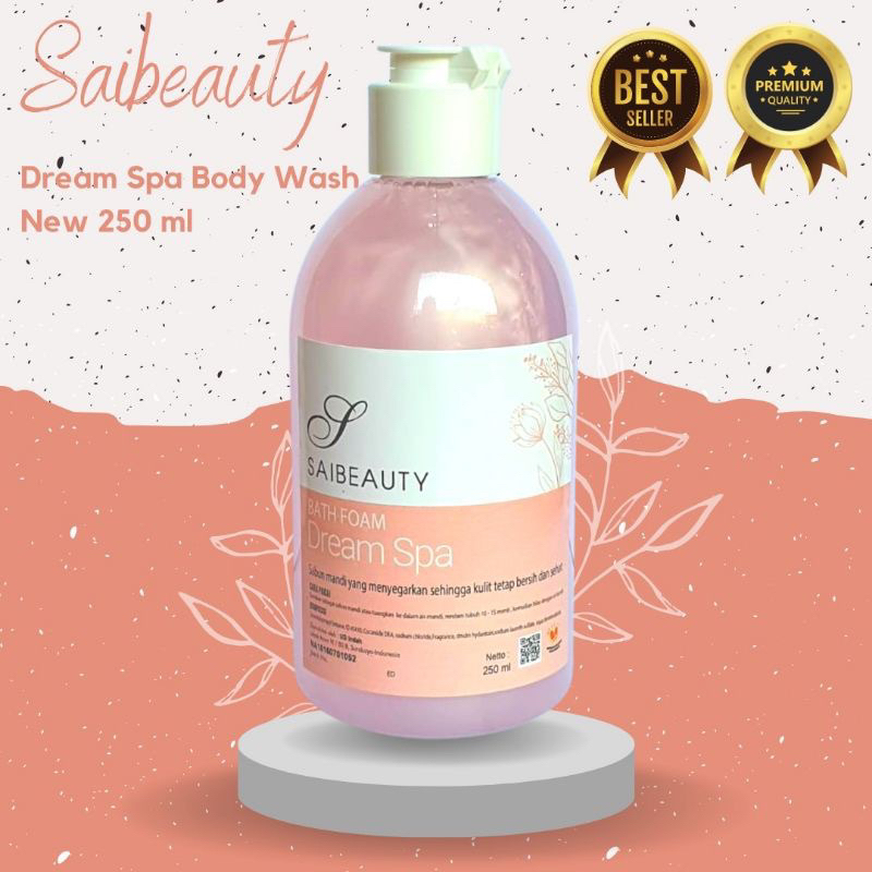 SAIBEAUTY Sabun Mandi Cair BODY WASH Foam Bath FLIPTOP 250ML (BPOM)