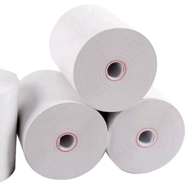 Jual Kertas Thermal Paper Kasir X Isi Roll Coreless Edc Printer Bluetooth Shopee Indonesia