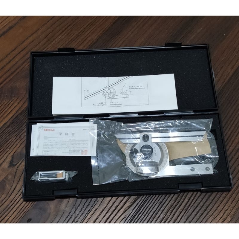 Jual Mitutoyo bevel protractor 150mm Shopee Indonesia