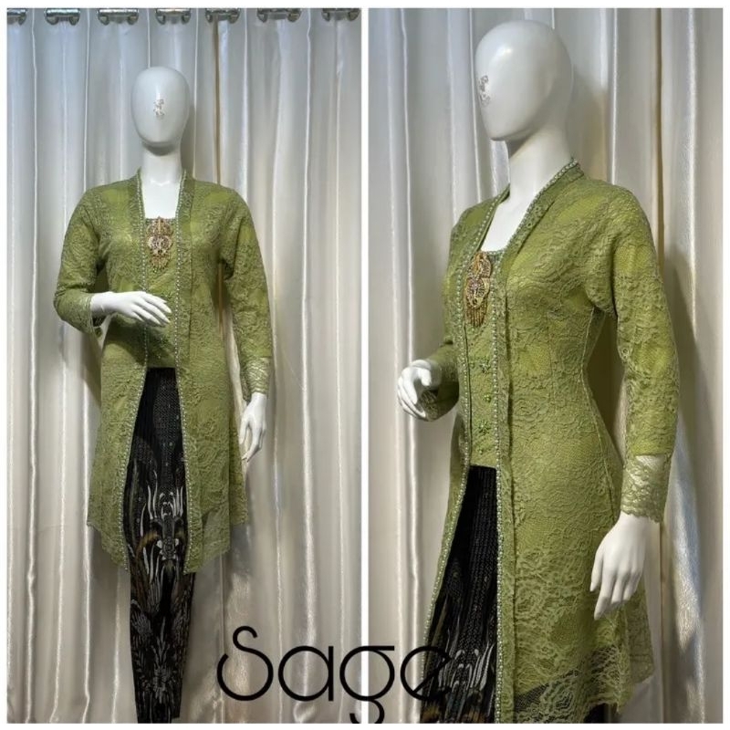 Jual Kebaya Modern Kutu Baru Payet Premium Kebaya Modern Kutu Baru