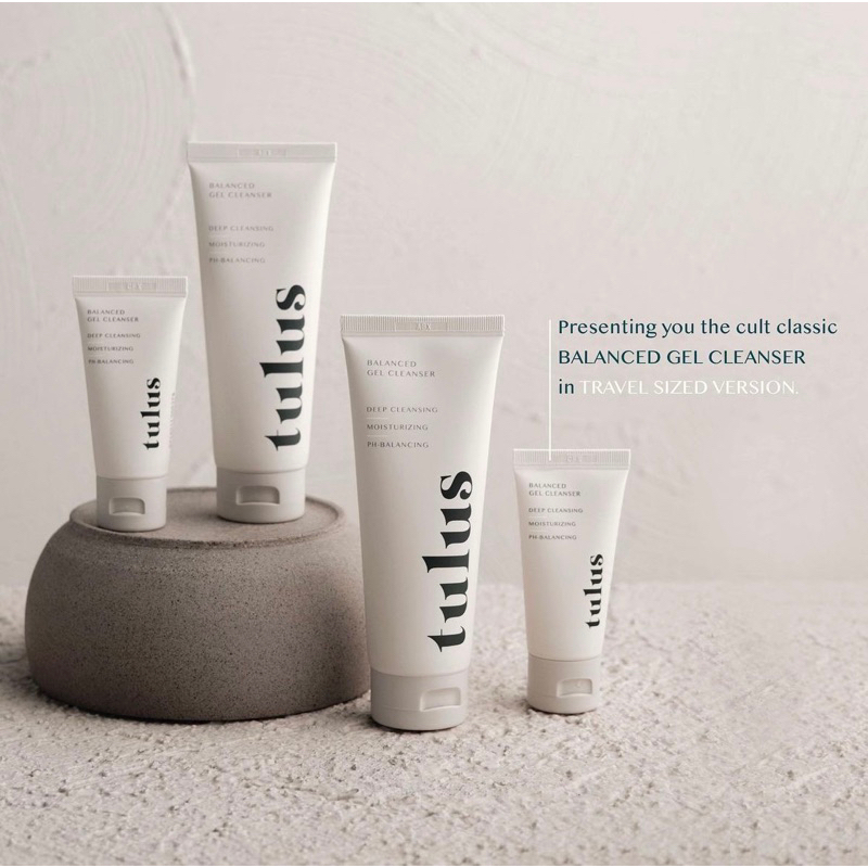 Jual Tulus Balanced Gel Cleanser 30ml / 100ml | Shopee Indonesia