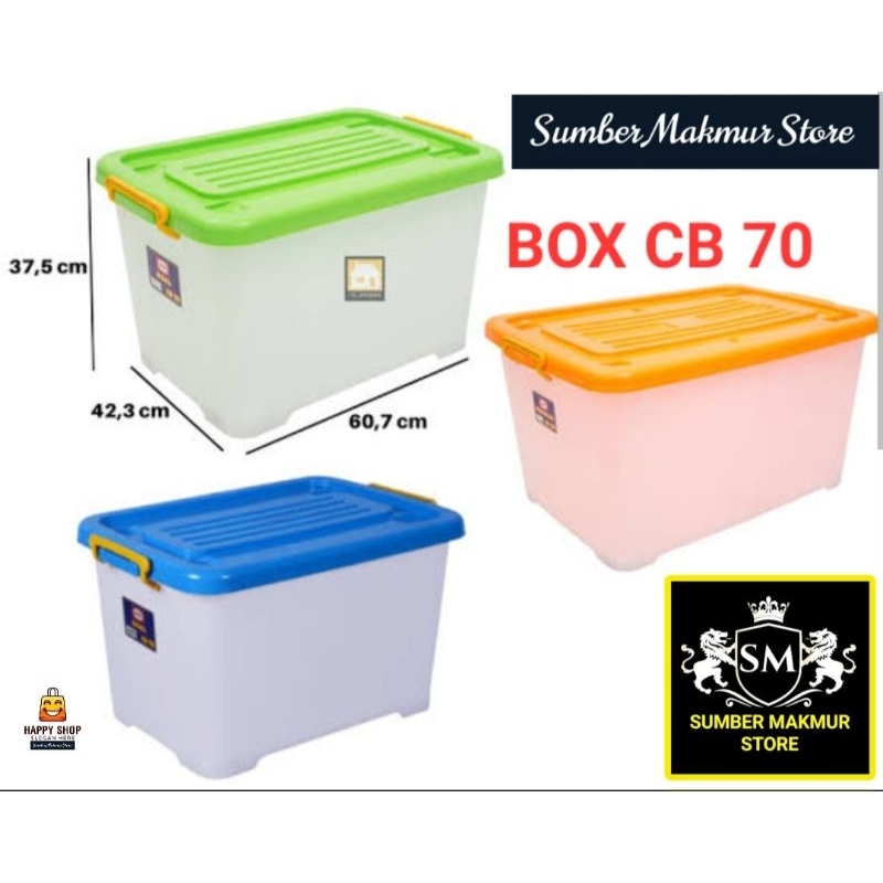 Jual BOX PENYIMPANAN/BOX REAL/BOX SHIPO CB 70 | Shopee Indonesia