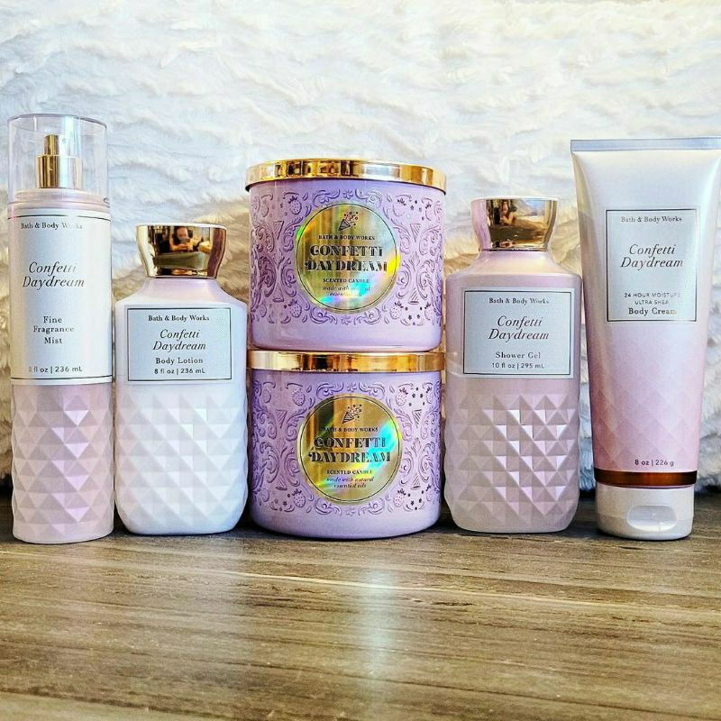 Body Lotion Confetti Daydream Bath And Body Works Review Confetti