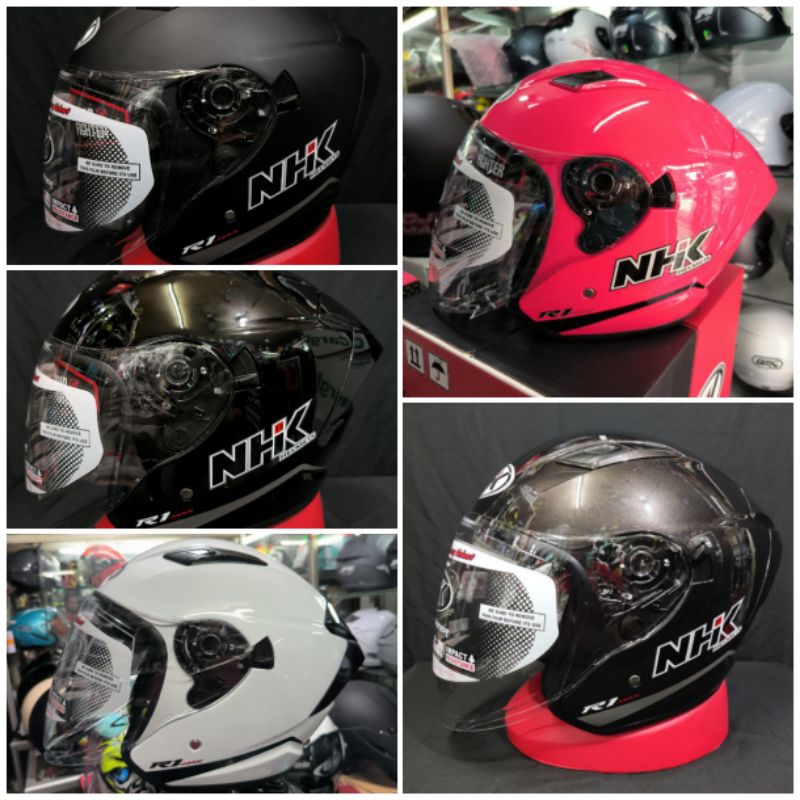 Jual helm nhk r1 max mirip s1 gp pro | Shopee Indonesia