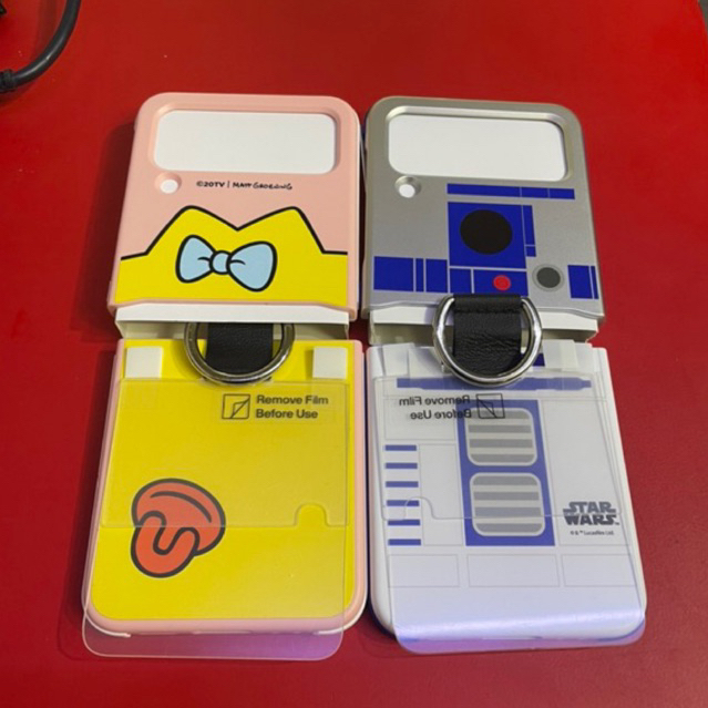 Jual Samsung Galaxy Z Flip4 Flip 4 Cover With Ring Star Wars R2-D2 The ...