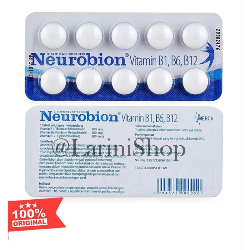 Jual Neurobion Dan Neurobion Forte Harga Per Strip Shopee Indonesia