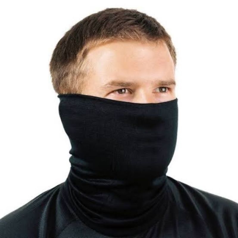 Jual BUFF MASKER POLOS ITEM COCOK BWAT KE GUNUNG/BERMOTOR | Shopee ...