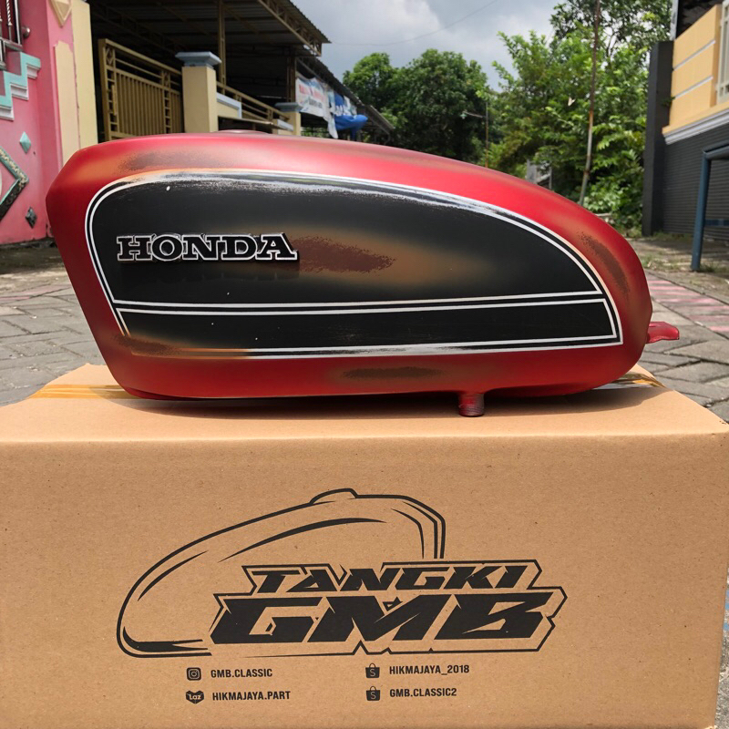 Jual tangki cb 125/100 tangki press cb bahan galvanis tebal model