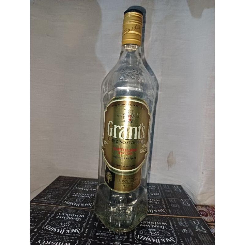 Jual botol bekas botol kosong botol kaca ukuran 1 liter | Shopee Indonesia