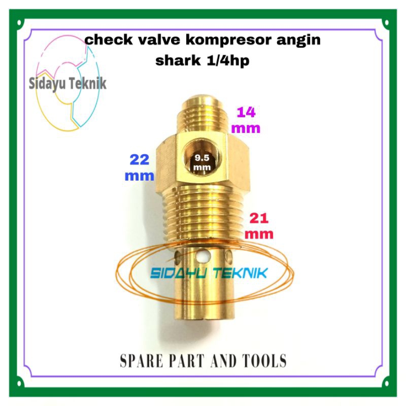 Jual Check Valve Kompresor Angin Shark Hp Shopee Indonesia