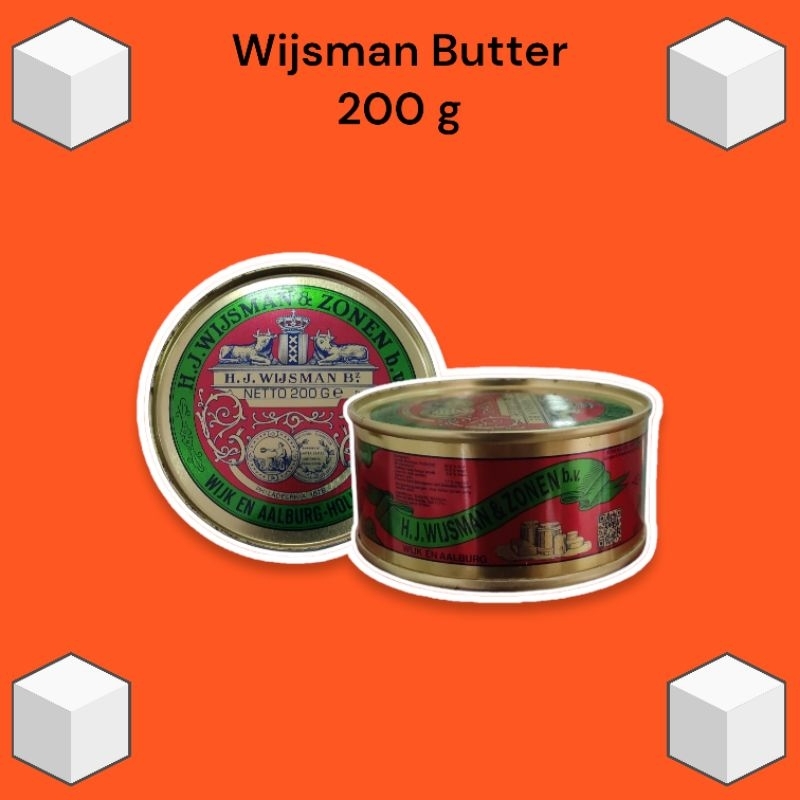 Jual Wijsman Butter 200 Gram Original / Wisman / Wysman / Butter