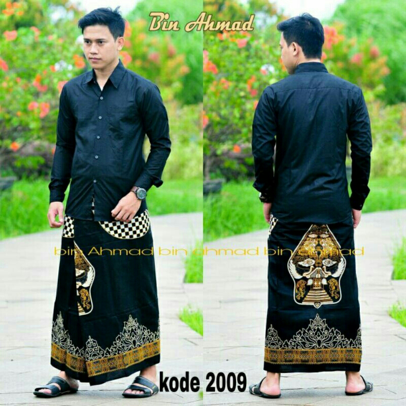 Jual Sarung Batik Pekalongan Dewasa Motif Jawa Wayang Gunungan Motif