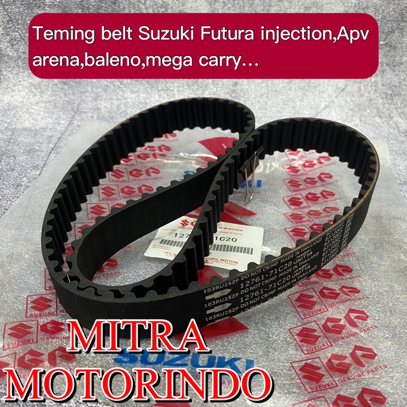 N Timing Belt Fits Fits For Suzuki SJ410 ST100 Extra Carry 12761
