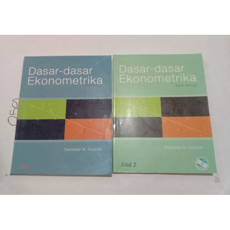 Jual Dasar - Dasar Ekonometrika Edisi Ketiga Jilid 1 & 2 by Damodar N ...