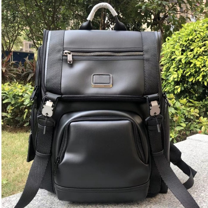 Jual tas ransel tu mi alpha bravo lark leather backpack black import ...