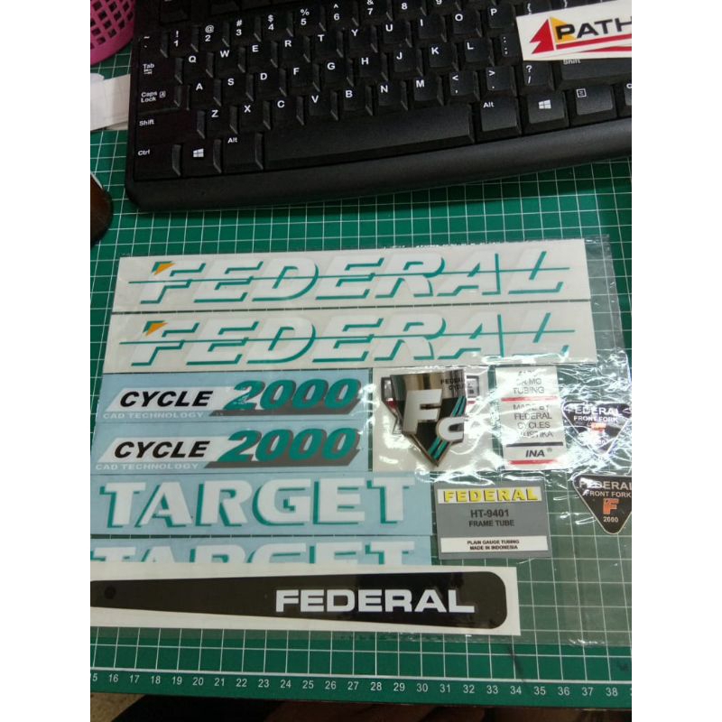 Jual stiker sepeda federal target | Shopee Indonesia