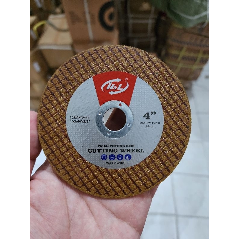 Jual HL Batu Pisau Potong Besi 4 inch Cutting Wheel | Shopee Indonesia