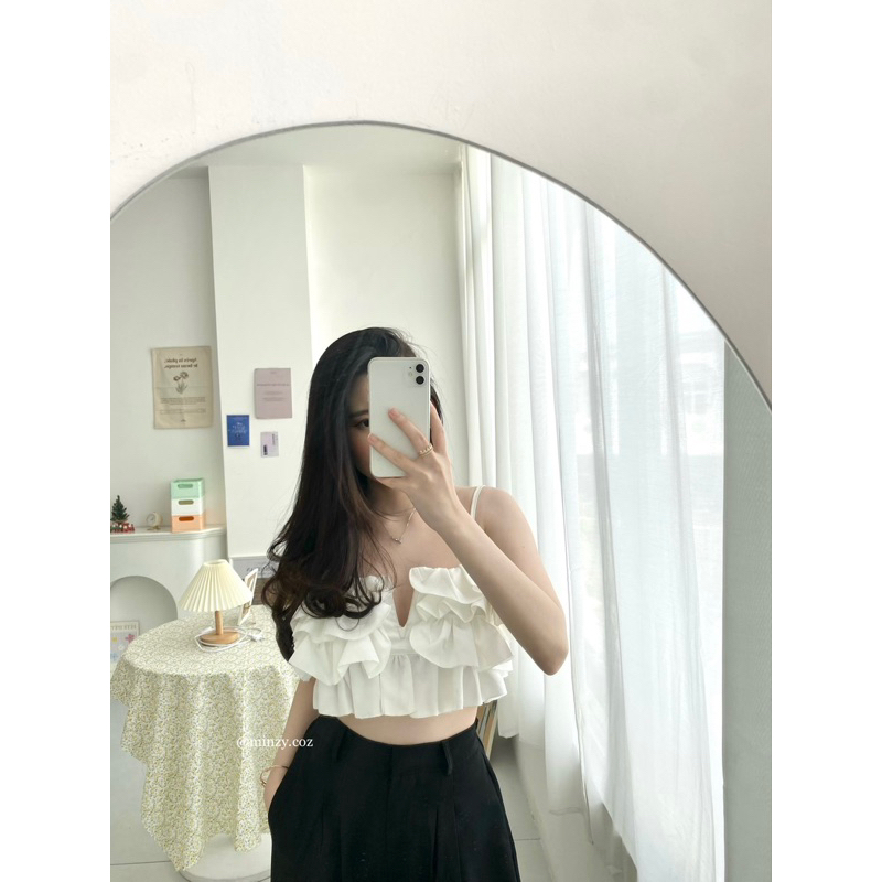 Jual RUFFLE TOP | Shopee Indonesia