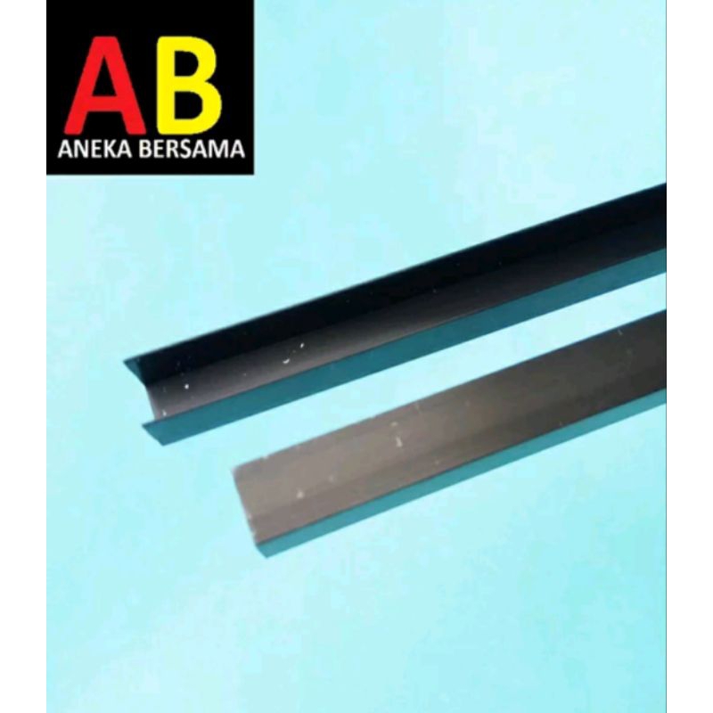 Jual Lis U Aluminium 12mm x 12mm x 12mm brown Panjang 119.5cm | Shopee ...