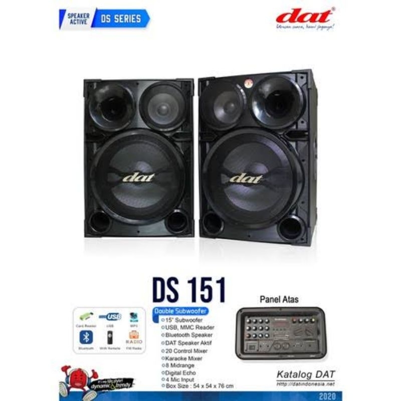 Jual Speaker Active Passive Spiker Aktif Pasif Dat Ds Ds