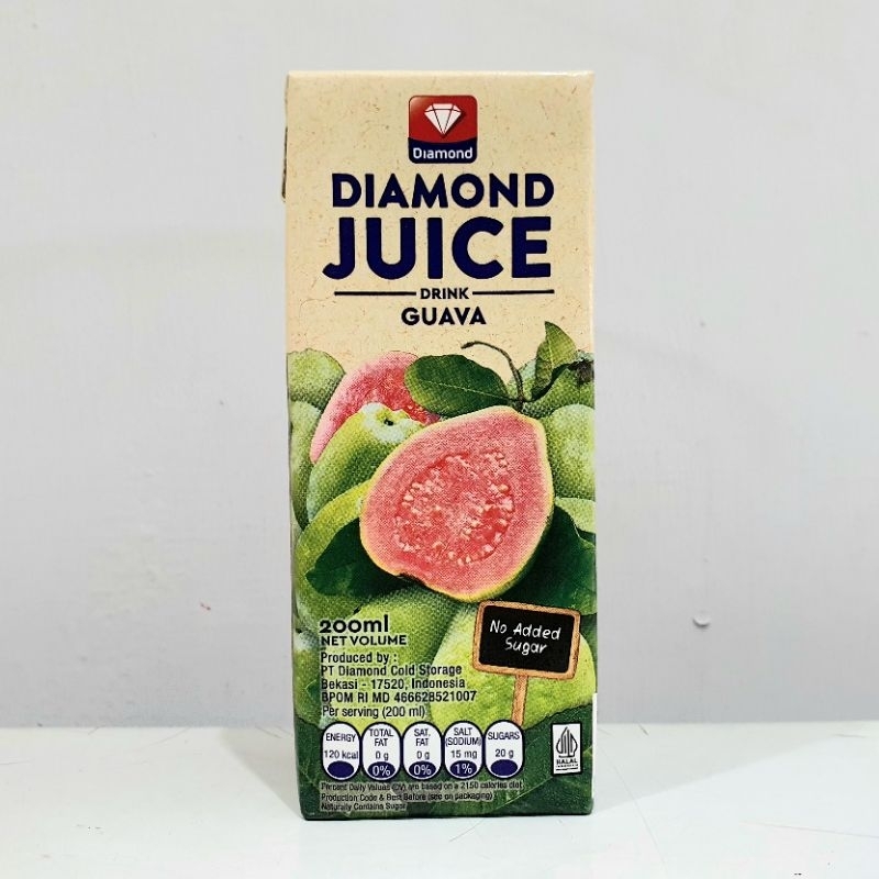 Jual Diamond Juice Guava 200ml Shopee Indonesia