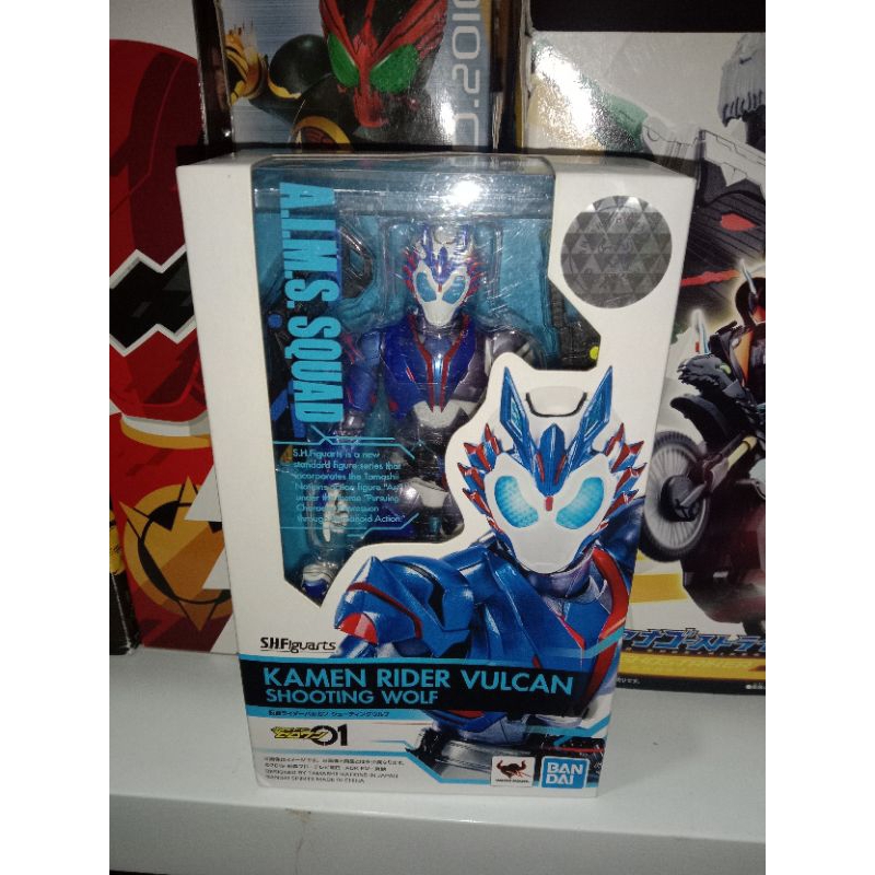 Figurine Articulée Kamen Rider Vulcan Shooting Wolf - Série RKF Bandai, Neuf Sous Blister - Japon
