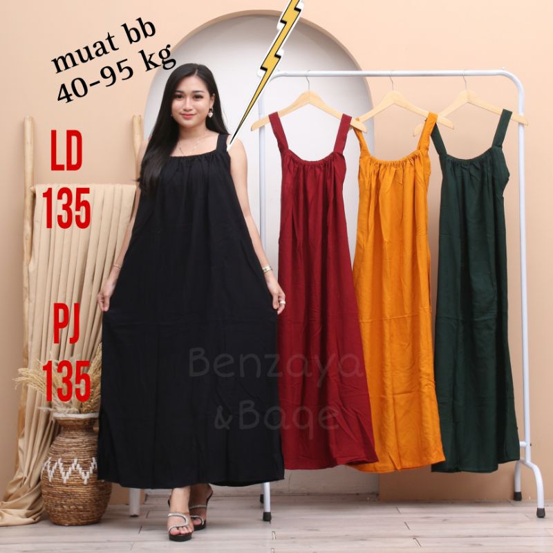 Jual daster longdres busui jumbo hamil yukensi wanita kekinian tanpa ...