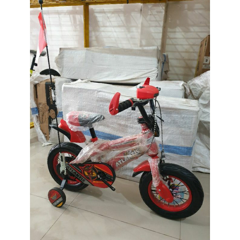 Jual Sepeda Anak Sepeda BMX 12 inch ATLANTIS ( BAN JUMBO ) ( FULL