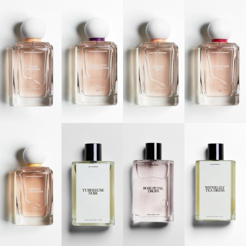 On sale Zara Warm Freedom and Unexpected Joy perfumes