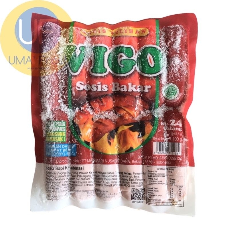 Jual VIGO SOSIS BAKAR SAPI ISI 24 PCS | Shopee Indonesia