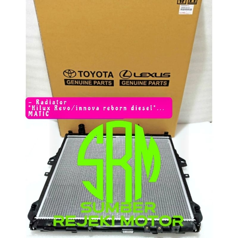Jual RADIATOR ASSY HILUX REVO FORTUNER VRZ 2GD MATIC | Shopee Indonesia