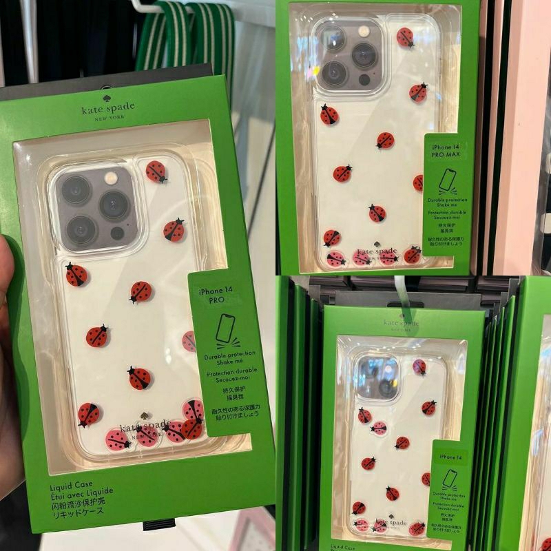 Kate Spade Ladybug Liquid online Case iPhone 14 Pro Max.