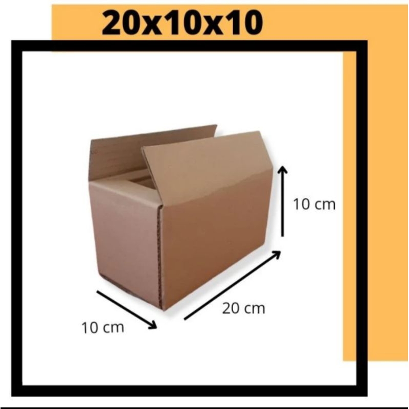 Jual Kardus packing polos ukuran 20x10x10 | Shopee Indonesia