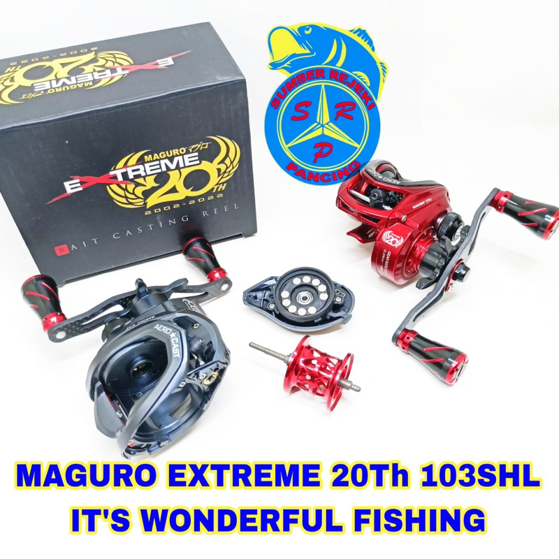 reel bc maguro extreme 20TH 103shl bait casting