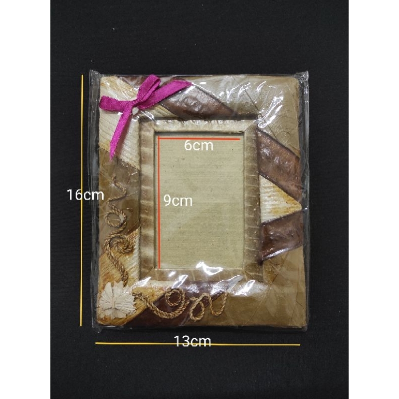 Jual Bingkai Foto Photo Frame 4 inch 2R Daur Ulang Homemade Craft ...