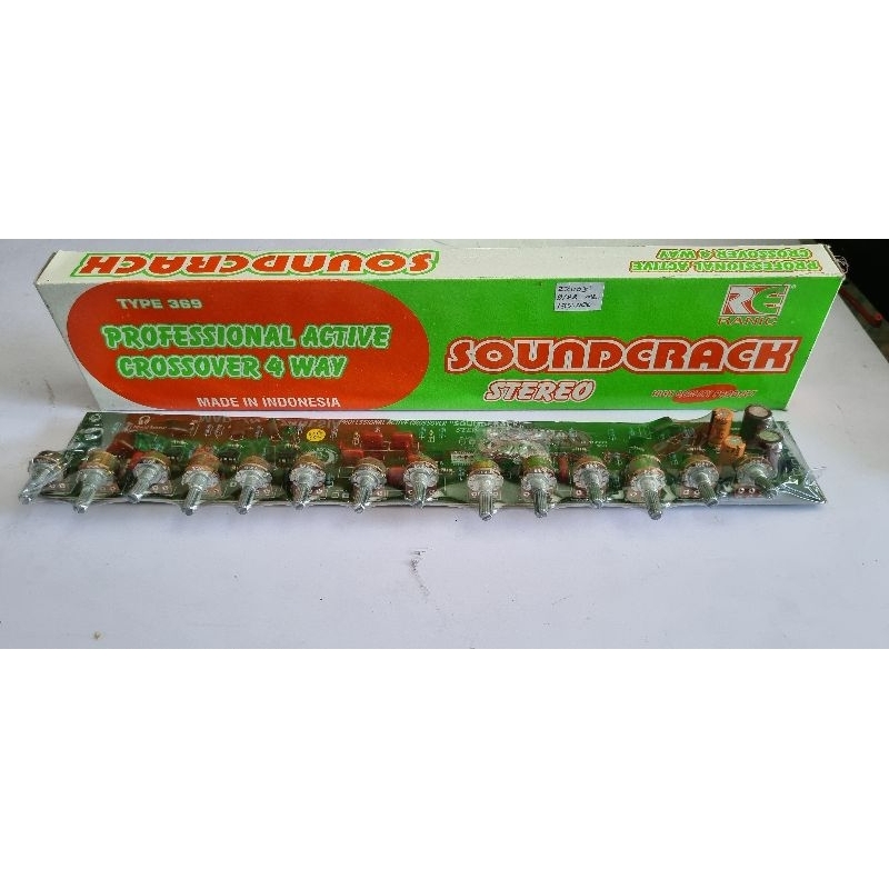 Jual Kit Crossover 4 way Ranic Kit Crossover Ranic 4 way Stereo + Sub ...