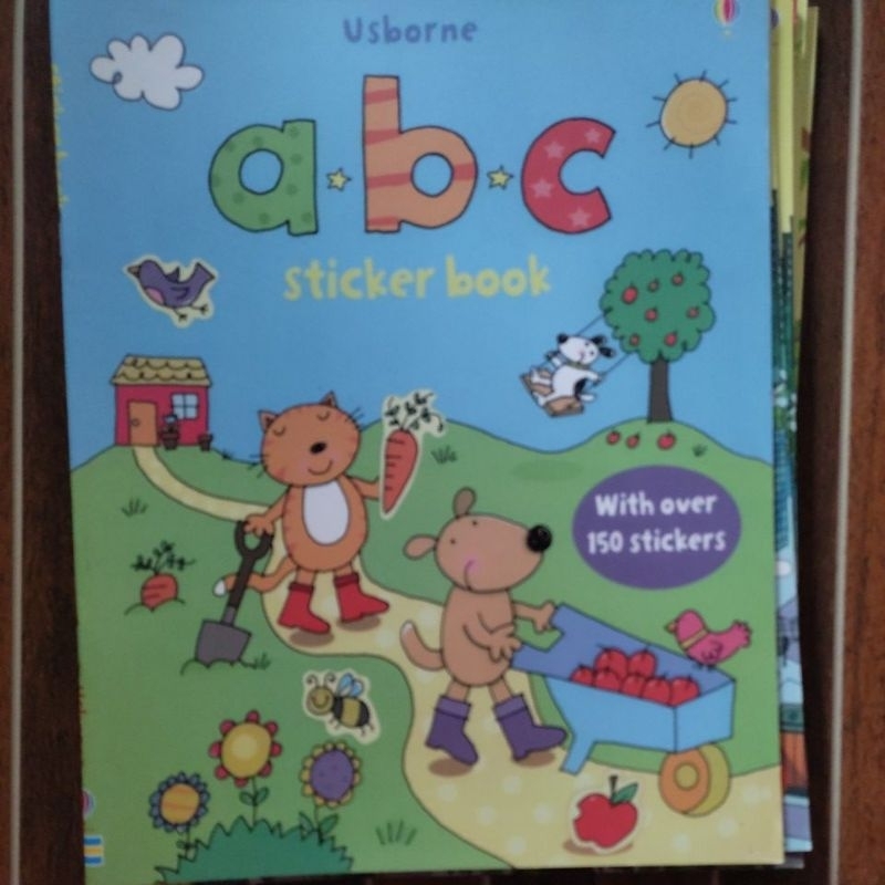 Jual sticker book usborne part 2. buku stiker usborne | Shopee Indonesia