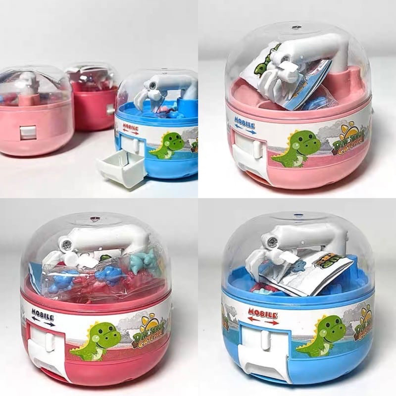 Jual Mainan anak Mesin capit dinosaurus mini / Mesin capit Mini untuk ...