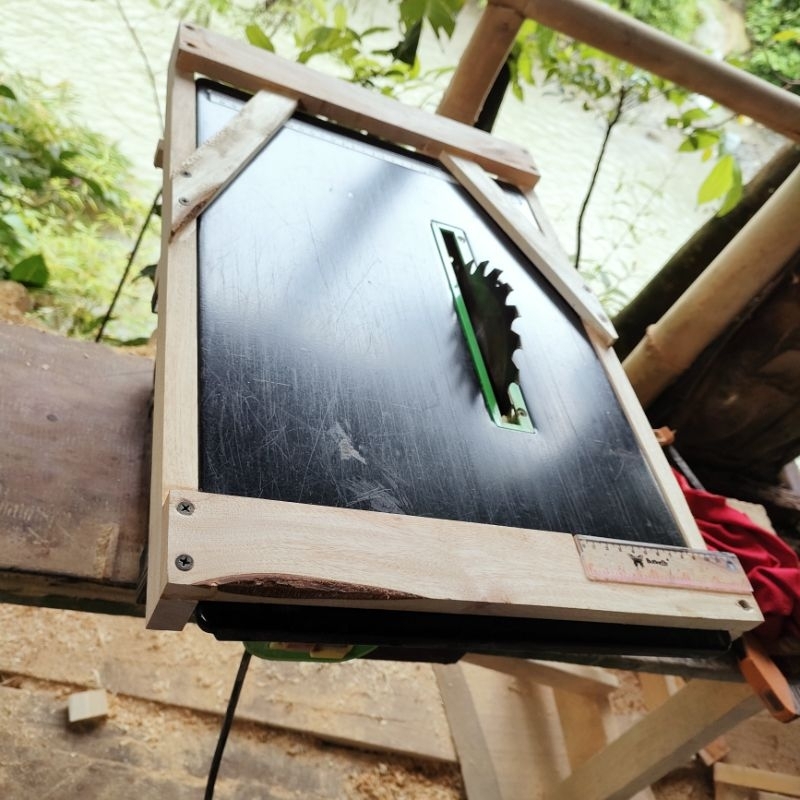 Jual Sliding Portable Table Saw Ryu 8 Inch Praktis | Shopee Indonesia