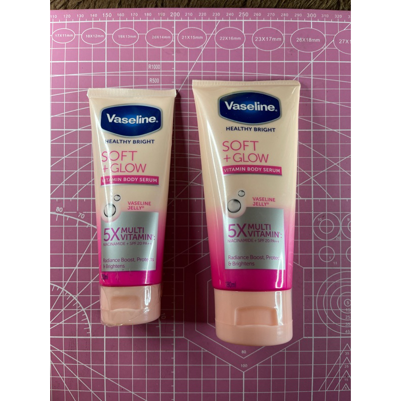 Jual Vaseline Healthy Bright Soft Glow Vitamin Body Serum 100ml 180ml Shopee Indonesia 4971